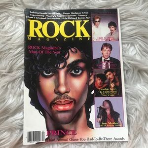 Rock Magazine Vintage February 1985 Prince Edition